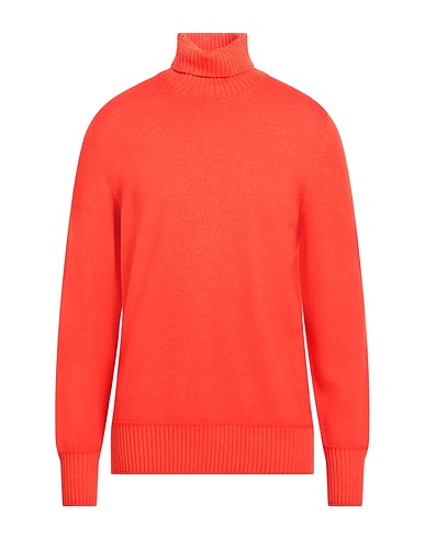 DRUMOHR Polo neck Coral 100% Merino Wool