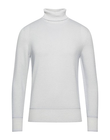 DRUMOHR Polo neck Light grey 100% Merino Wool