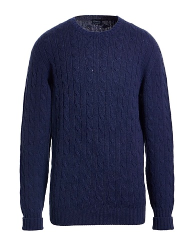 DRUMOHR Cashmere jumper Navy blue 100% Cashmere
