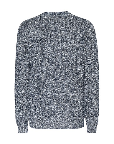8 by YOOX Sweater Midnight blue 54% Cotton, 34% Acrylic, 12% Polyester