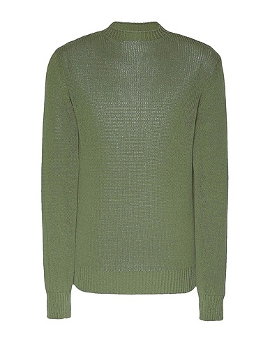 8 by YOOX Jumper Military green 100% Cotton
