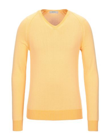 Alpha Studio Sweaters In Orange