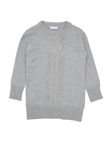 BYBLOS Sweater Grey 60% Cotton, 35% Nylon, 5% Wool