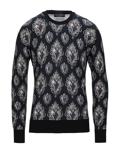DOLCE&GABBANA Sweater Black 100% Silk