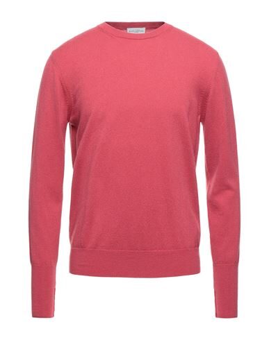 Ballantyne Man Sweater Fuchsia Size 40 Cashmere In Coral