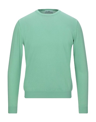 DELLA CIANA Pullover Verde chiaro 100% Cotone