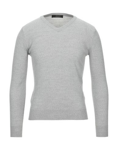 Vneck Sweaters In Light Grey