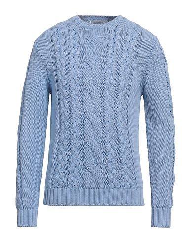DELLA CIANA Jumper Sky blue 100% Cotton