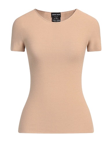 GIORGIO ARMANI Jumper Sand 67% Viscose, 33% Polyester