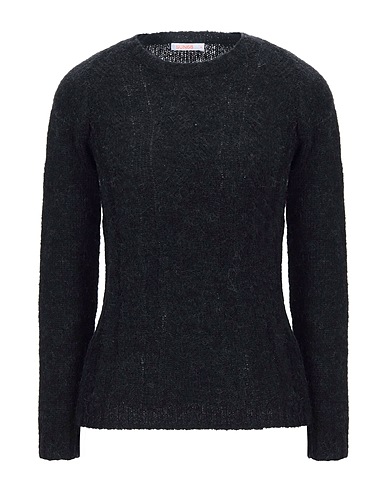 SUN 68 Sweater Black 52% Merino Wool, 31% Polyamide, 17% Alpaca wool