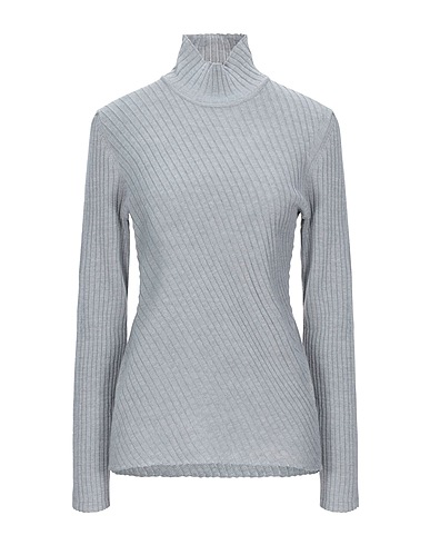 PINKO Polo neck Grey 50% Acrylic, 50% Wool