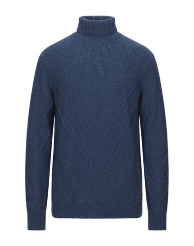 Vneck Turtleneck In Blue