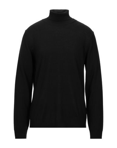 Vneck Turtleneck In Black