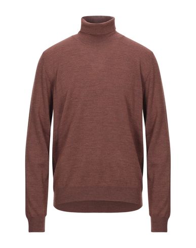 Vneck Turtlenecks In Brown
