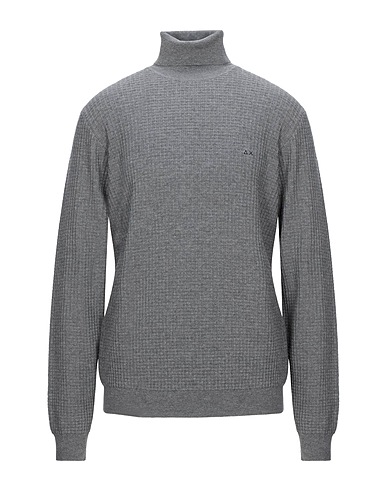 SUN 68 Dolcevita Grigio 50% Lana, 50% Cotone