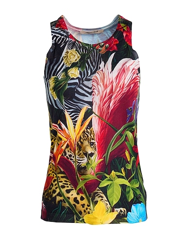 ROBERTO CAVALLI Silk top NERO 100% Silk