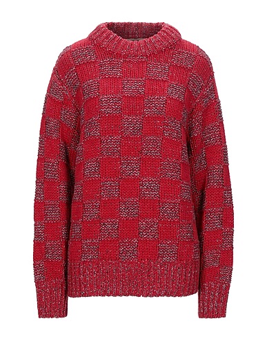 MARNI タートルネック レッド バージンウール 100%
