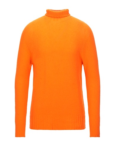 MACCHIA J Turtleneck Orange 68% Wool, 32% Polyamide