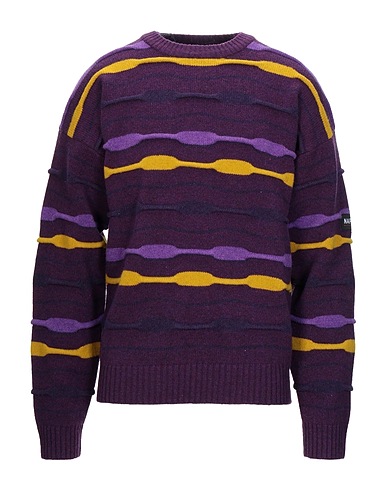 NAPAPIJRI Pullover Viola 97% Lana di agnello, 3% Poliammide