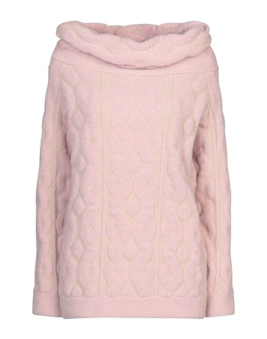 BLUMARINE Jumper Beige 42% Polyamide, 38% Mohair wool, 13% Wool, 7% Elastane