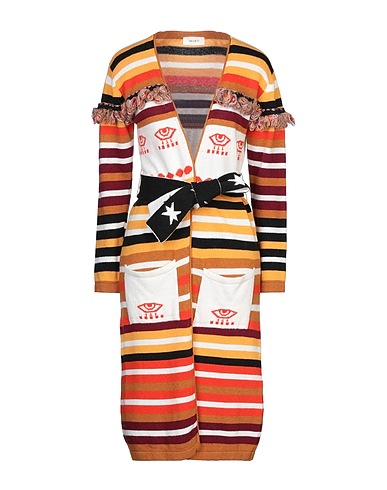 VICOLO Cardigan Camel 35% Viscose, 30% Polyamide, 30% Wool, 5% Cashmere