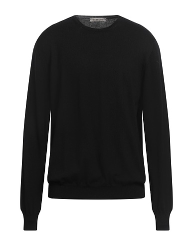 LA FILERIA Jumper Black 100% Virgin Wool
