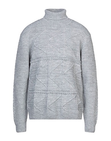 CRISTIANO FISSORE Rollkragenpullover Grau 50% Acryl, 20% Wolle, 20% Alpakawolle, 10% Viskose