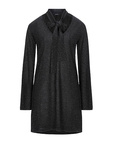 P.A.R.O.S.H. Short dress Black 86% Acetate, 8% Polyester, 6% Polyamide