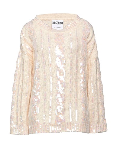 MOSCHINO Pullover Beige 40% Acryl, 36% Alpakawolle, 15% Wolle, 9% Polyamid