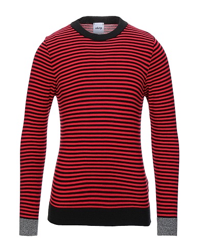 AKEP Jumper Red 70% Viscose, 20% Wool, 7% Nylon, 3% Elastane