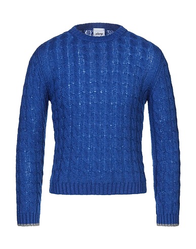 AKEP Pullover Blu 38% Acrilico, 32% Poliammide, 30% Lana mohair