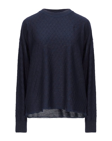 BALLANTYNE Sweater Midnight blue 85% Wool, 12% Viscose, 3% Metallic Polyester