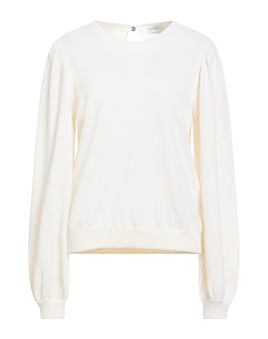 BALLANTYNE Sweater White 85% Wool, 15% Cashmere