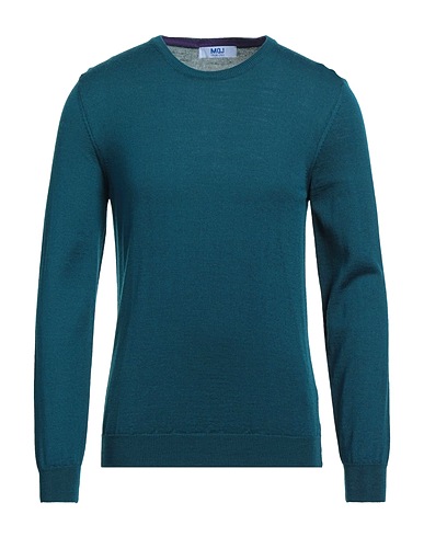 MQJ Jumper Green 50% Wool, 50% Acrylic