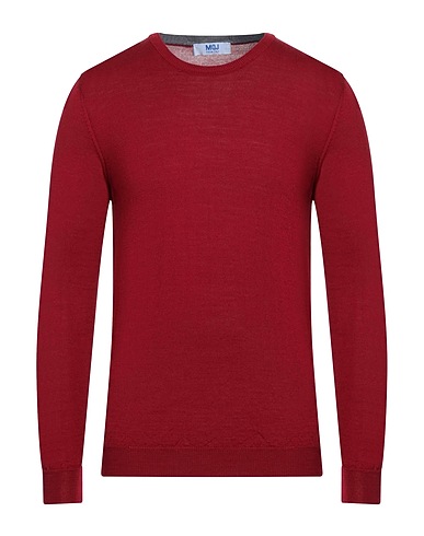 MQJ Sweater Burgundy 50% Wool, 50% Acrylic