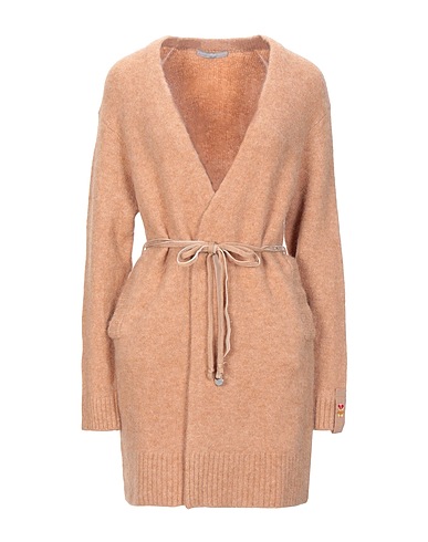 HIGH Cardigan Camel 38% Nylon, 36% Laine, 25% Laine d'alpaga, 1% Élasthanne