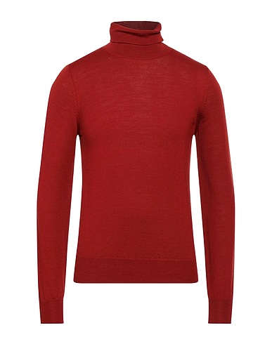 VNECK Turtleneck Brick 50% Virgin Wool, 50% Polyacrylic