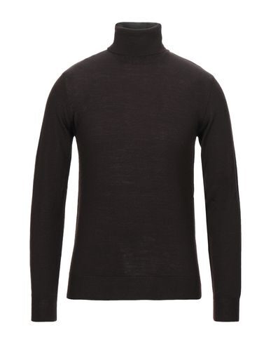 Vneck Turtlenecks In Dark Brown