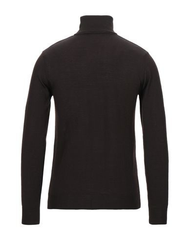 Vneck Turtlenecks In Dark Brown