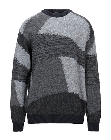 BOSS HUGO BOSS Sweater Grey 40% Polyamide, 24% Wool, 23% Cotton, 7% Polyacrylic, 6% Alpaca wool