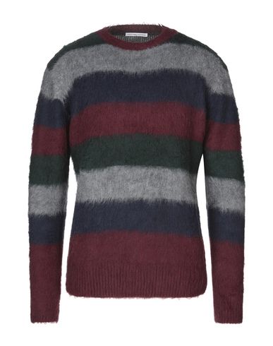 Grey Daniele Alessandrini Sweater In Maroon