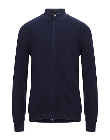 DANIELE FIESOLI Cardigan Midnight blue 100% Merino Wool