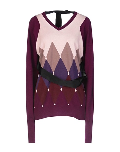 BALLANTYNE Cashmere jumper Purple 100% Cashmere