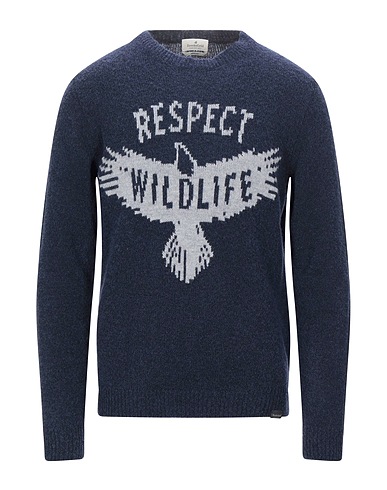 BROOKSFIELD Sweater Midnight blue 85% Virgin Wool, 15% Polyamide