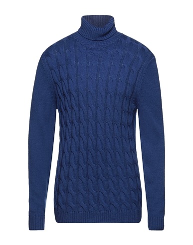 DIKTAT Μπλούζα ζιβάγκο Μπλε 50% Μαλλί, 50% Ακρυλικό