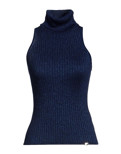 ELISABETTA FRANCHI Sleeveless sweater Navy 89% Viscose, 11% Polyester