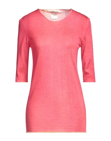 LAMBERTO LOSANI Cashmere blend Coral 70% Cashmere, 30% Silk