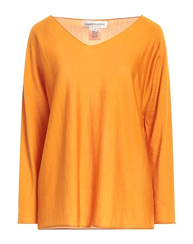 LAMBERTO LOSANI Cashmere blend Marigold 70% Cashmere, 30% Silk