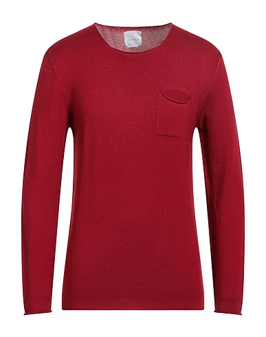BELLWOOD Sweater Burgundy 100% Merino Wool