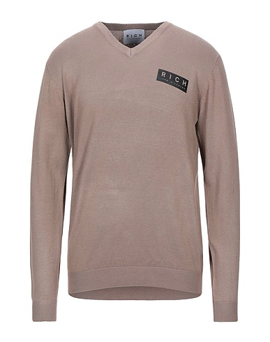 JOHN RICHMOND Pullover Khaki 70% Viskose, 30% Nylon